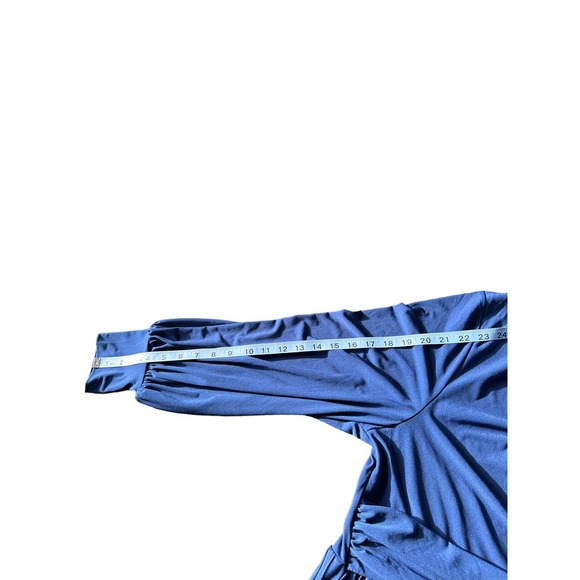 Eloquii Knot Front Pleated Skirt Dress Size 22 Style 124 7592 049 - Picture 13 of 14